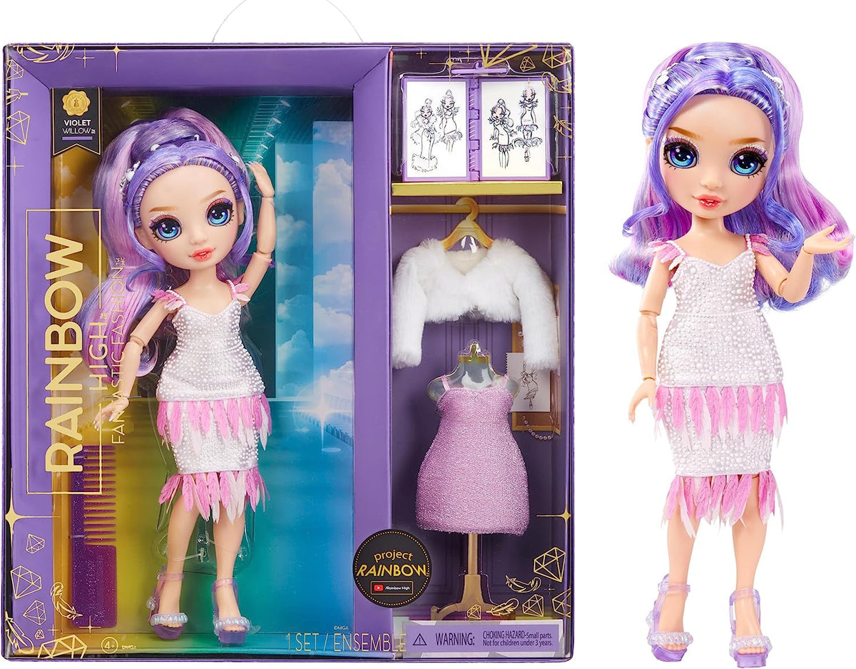 Rainbow High Fantastic Fashion-Purple