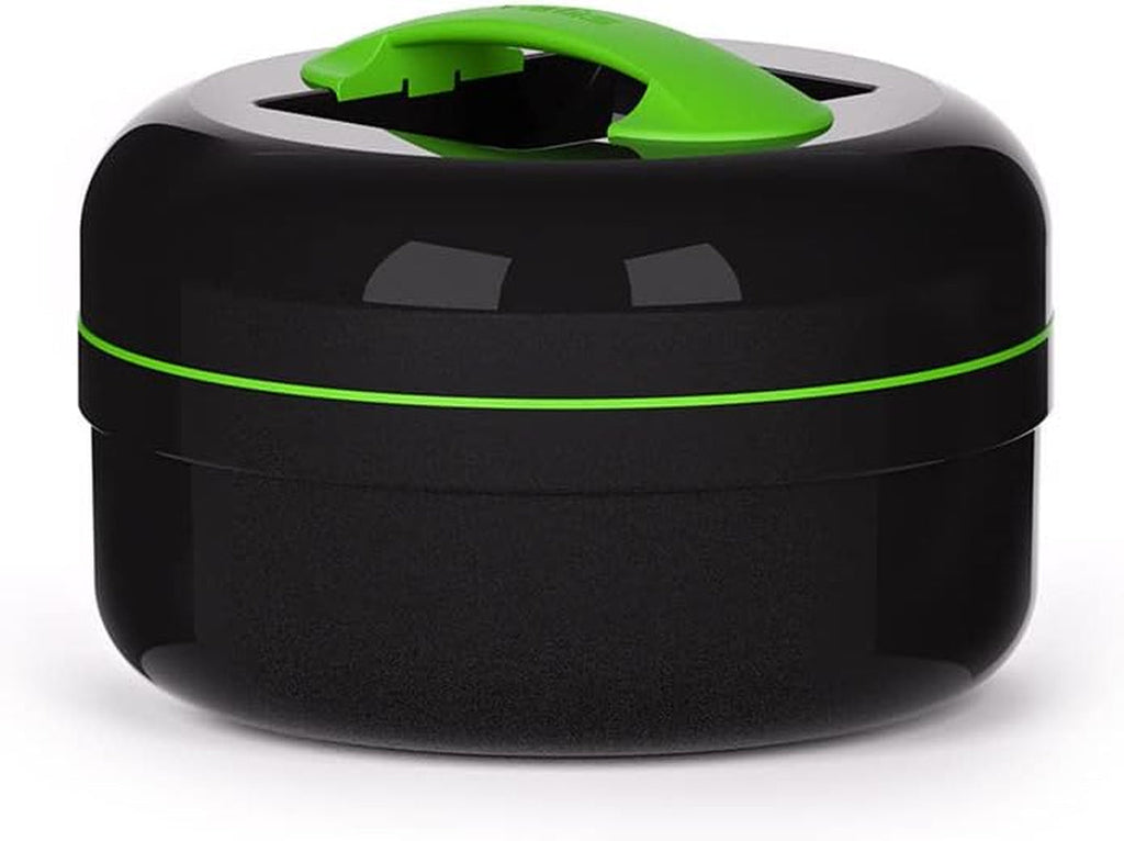 VALHERMFOOD25-03 Pro Term Lunchbox 2.5 l Colorat - Gris/Vert Cutii depozitare alimente Naty Shop Negru-verde 1.5L
