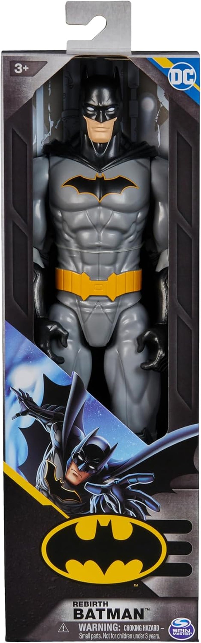 Batman S1 Actionfigur, 30 cm hoch, voll beweglich für spannende Abenteuer und actiongeladene Stunts, Spielzeug für Kinder ab 4 Jahren, Actionfiguren im Original-Comic-Design Naty Shop