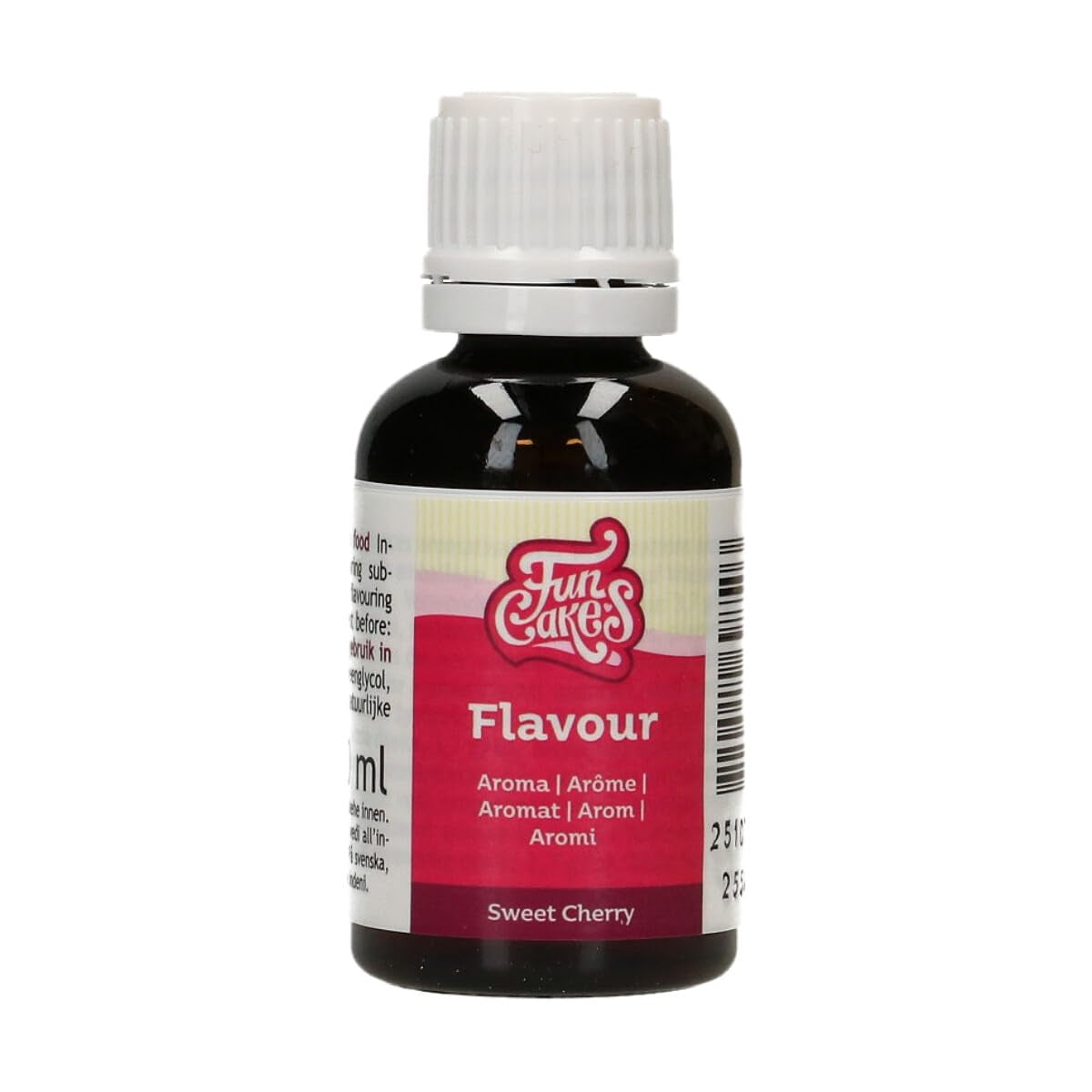 Funcakes Flavours Süße Kirsche Lebensmittel Aroma Flüssig - 30 Ml - Intensives Aroma - Alkoholfrei Und Halal - Lebensmittelaroma Gesmack Für Backen, Glasuren, Teigen, Eiscreme Und Soßen Sweeteners Naty Shop Default Title