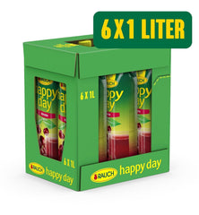 Rauch Happy Day Kirsche | Aus ausgewählten Sauerkirschen | 6X 1 Liter, Tetra Prisma Naty Shop