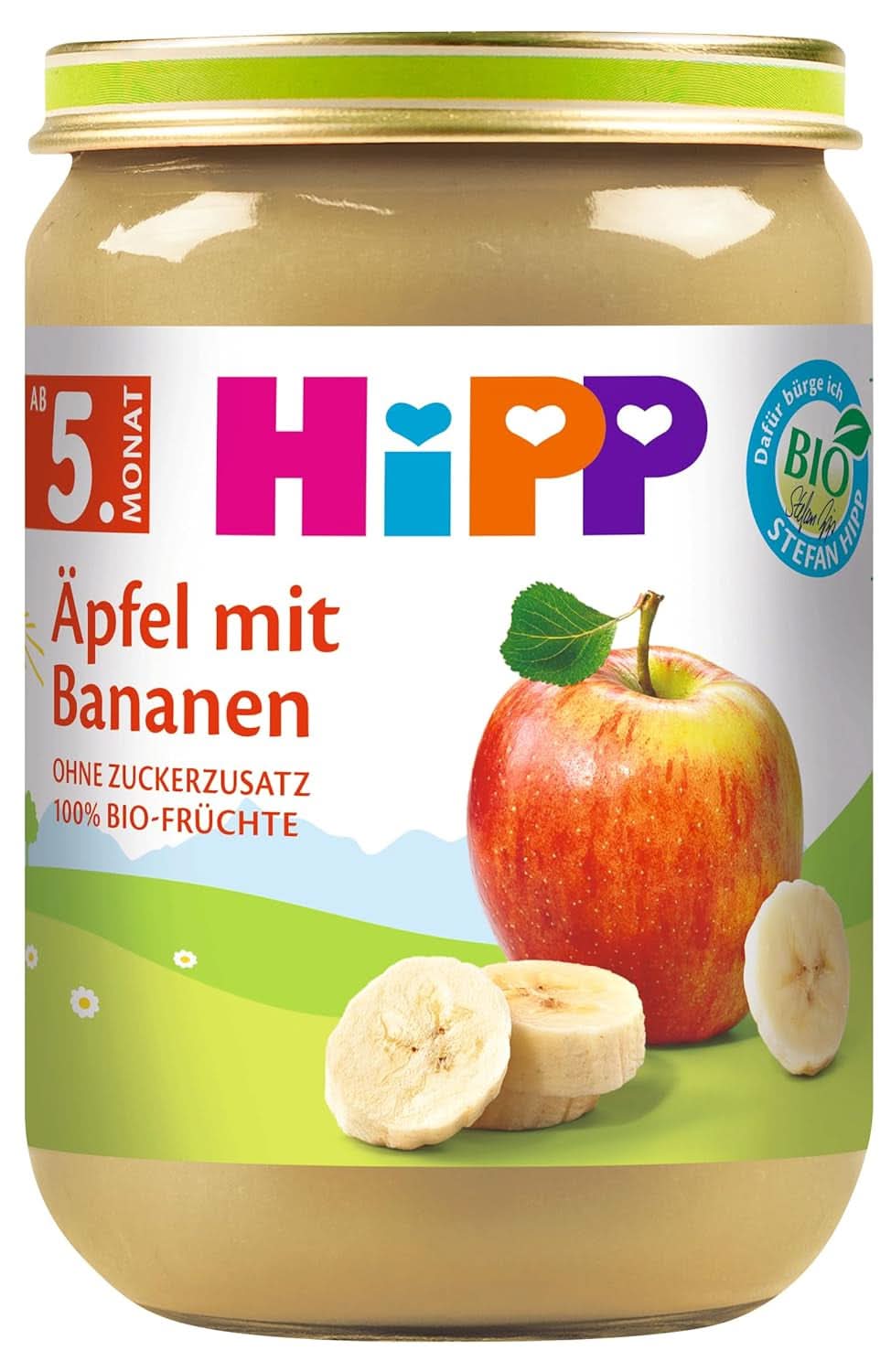 Hipp For Little Gourmets, Nectarine în mere și mango, fără zahăr adăugat, 6 X 190 grame Mama si Copilul Naty Shop 6 x 190 grame Multifruct
