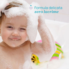 Chicco KIDS - DELICATE SKIN - 2 IN 1 MOUSSE: ȘAMPON ȘI CONDITIONER, 150 ml Copii - Baie si Skincare Naty Shop