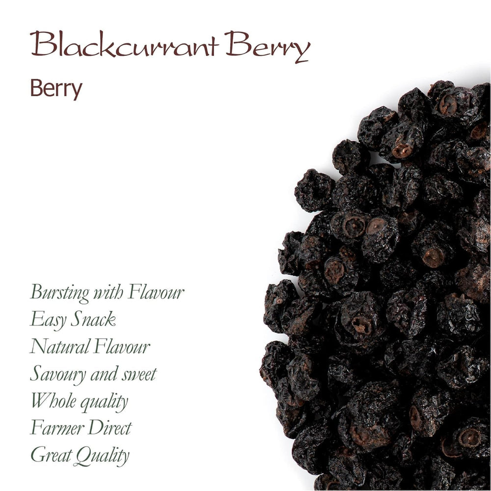 Coacăze negre organice neîndulcite - Coacăze uscate Fructe de pădure fructuoase - ideale pentru coacere Coacăze Zmeură Ceai Coacăze negre Coacăze negre uscate Produse deshidratate Naty Shop
