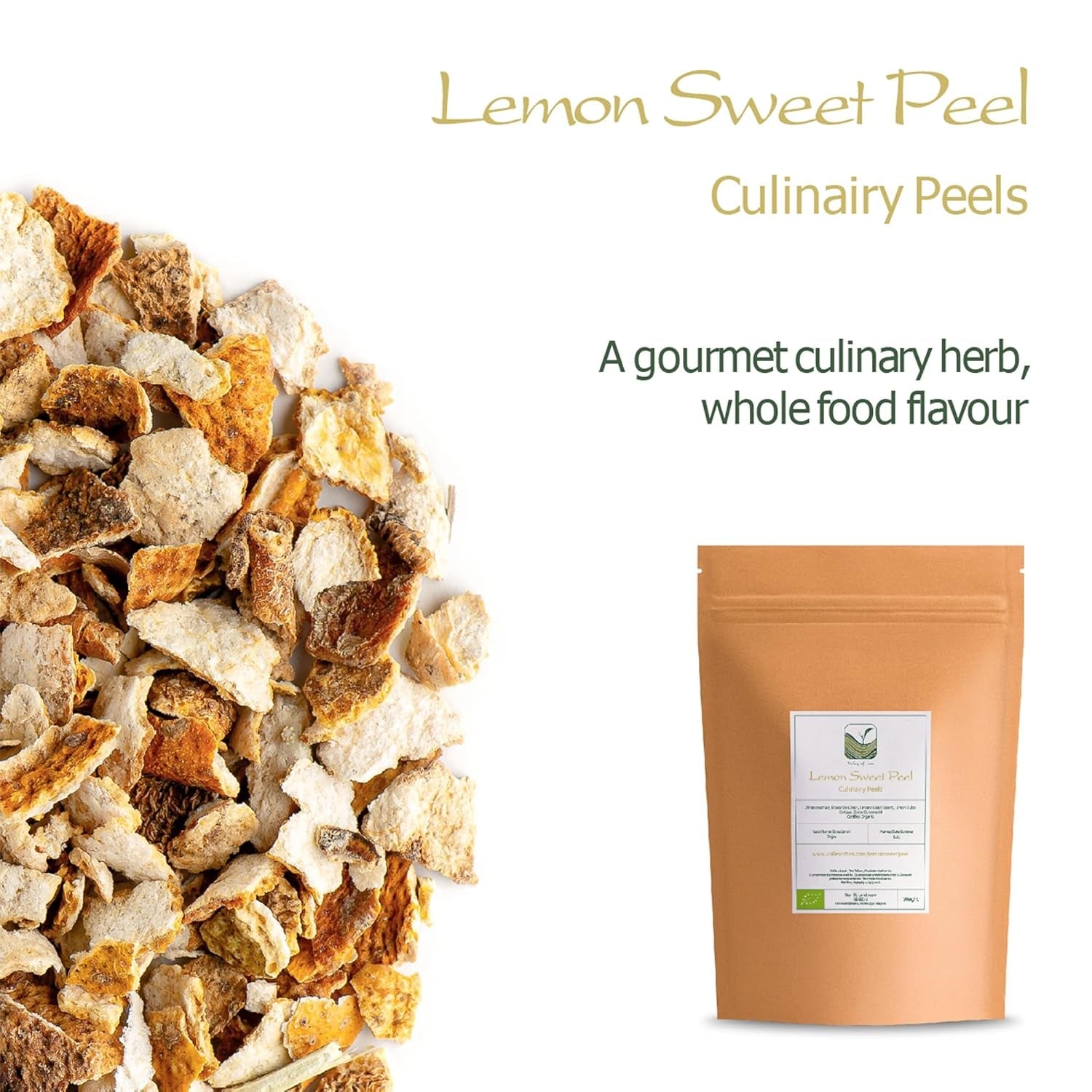 Coajă de lămâie uscată Organic Lemon Spice - Coajă de lămâie uscată Coajă de lămâie uscată Organic Lemon Peel Dried Lemon Spice Lemon Lime Dried Lemon Zest Produse deshidratate Naty Shop