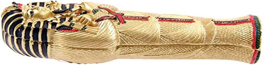 Cutie de aur egipteană Tutankhamon Sarcophagus Trinket Box cu mumie ES45 Statuete si sculpturi Naty Shop Aur egiptean Tutankhamon Sarcofagul Trinket Box cu mumie