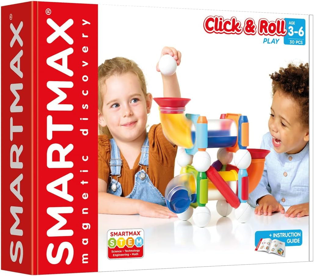 SMX404 Magnet-Konstruktionsbaukasten, 3 years to 99 years, Mehrfarbig, Pequeño