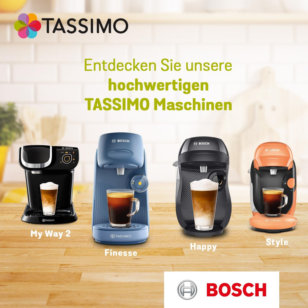 Tassimo Kapseln Jacobs Espresso Classico, 5 x 16 Pads, 80 Kaffeekapseln
