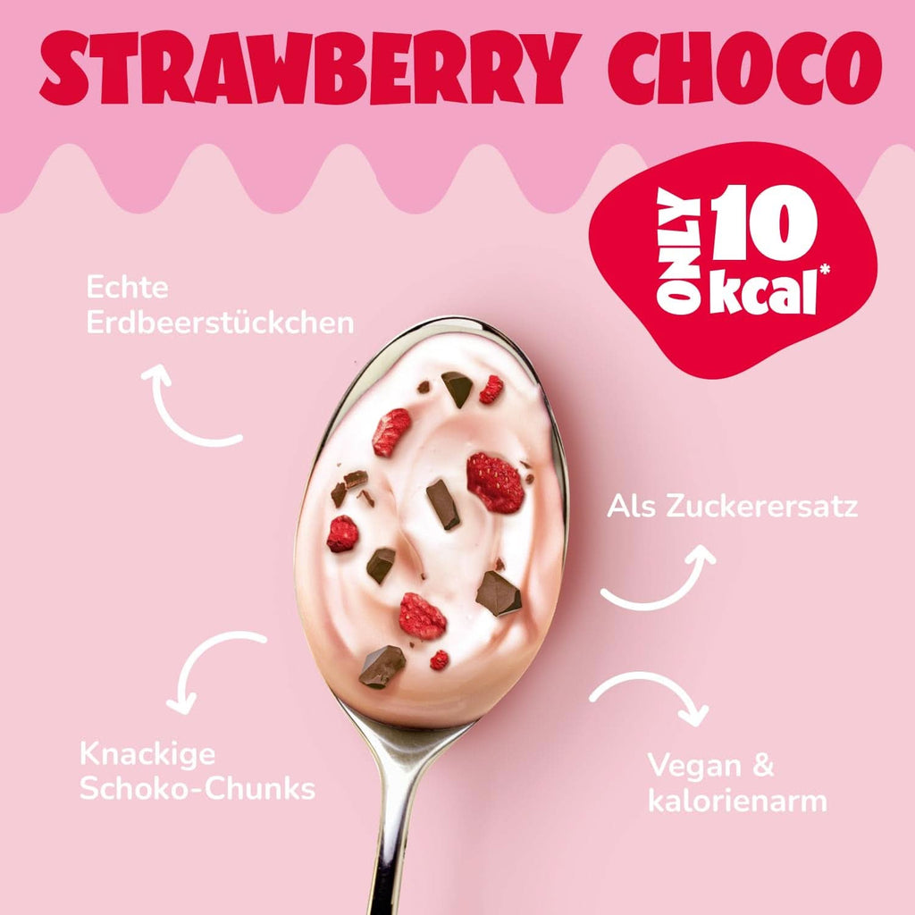 Ahead Flavour Powder, Căpșuni Ciocolată 250 grame, 83 porții Arome Naty Shop