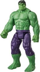 Marvel Avengers Titan Hero Series Blast Gear Deluxe Hulk Actionfigur, 30 cm großes Spielzeug für 4+ Jahre, grüne Actionfiguren Naty Shop Standardtitel