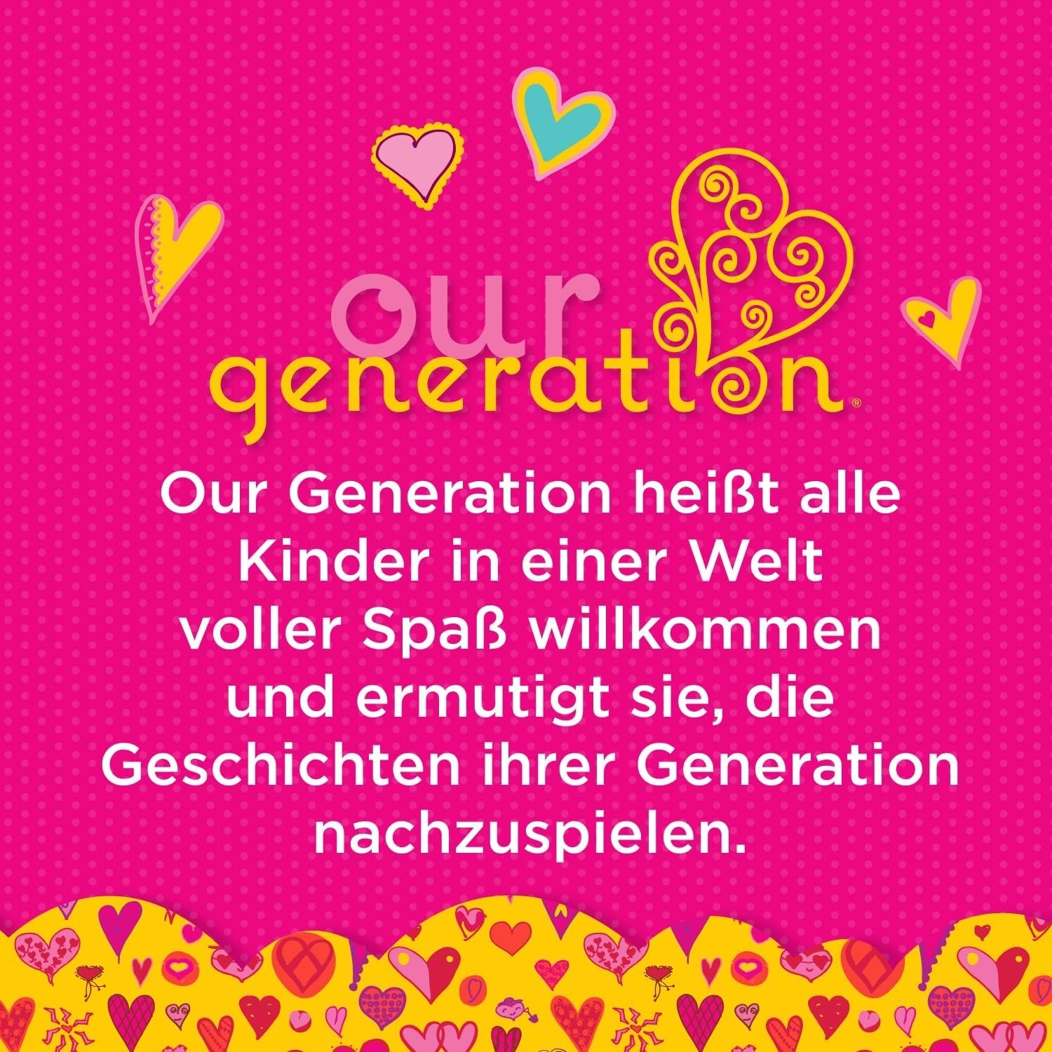 Our Generation - Stella - 46 cm Starry Fashion Starter Puppe - Blondes Haar und helle, himmelblaue Augen - 3 Outfits & Styling-Accessoires in Geschenkbox - Spielzeug für Kinder ab 3 Jahren