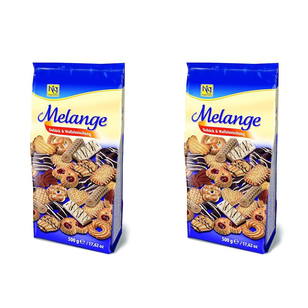 Amestec pentru napolitane Melange, ciocolată, 500 g (pachet de 2)
