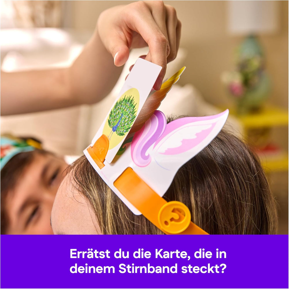 Spin Master Games – Hedbanz, das schnelle Ratespiel für die ganze Familie, Neuauflage (2025) mit tollen Spielkomponenten, für 2-6 Spieler ab 6 Jahren