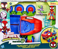 Marvel Spidey und seine Superfreunde Dino Crawler Superhelden-Spielset mit Spidey- und Dino-Figuren und Transportspielzeug für Kinder ab 3 Jahren. Actionfiguren Naty Shop