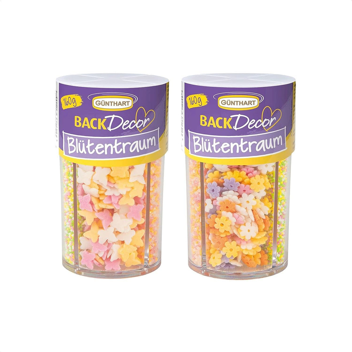 Günthart, sprinkles, 160 grame Naty Shop Vis cu flori
