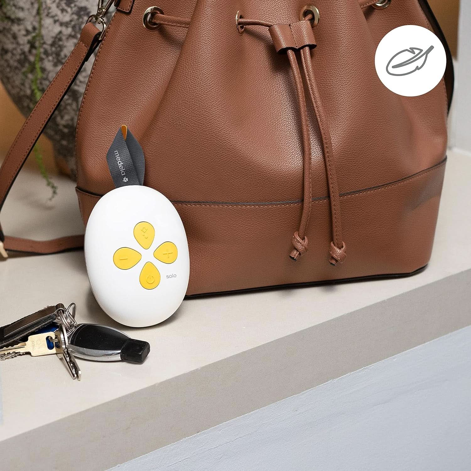 Elektrische Milchpumpe Medela Solo, mit Personalfit Flex-Trichter und 2-Phasen-Absaugtechnologie Zubehör Essen und Stillen Bebe Naty Shop