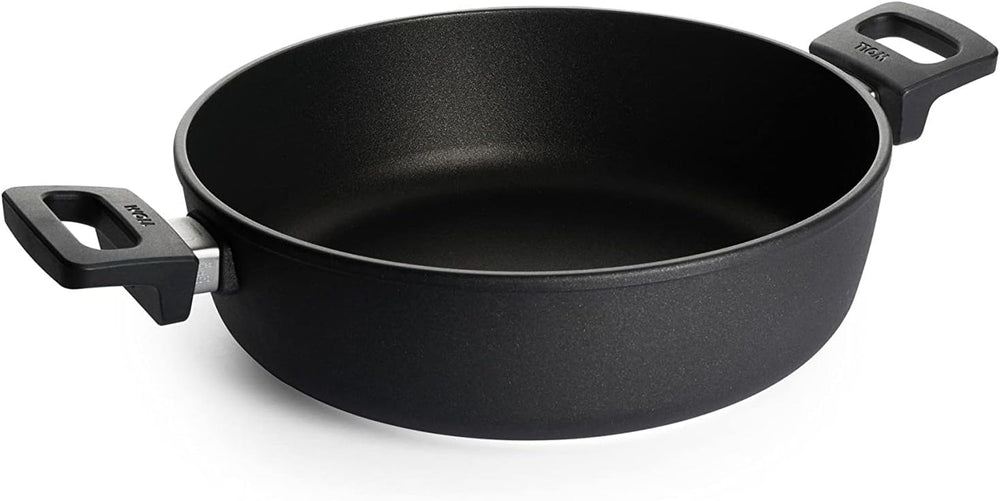 Woll Nowo Titanium Kasserolle - Induktiv -, Ø 32 Cm, 8 Cm Hoch, 5.5 Liter, Mit 2 Seitengriffen - Geeignet Für Alle Herdarten Matrite si tavi pentru copt Naty Shop 4 Liter