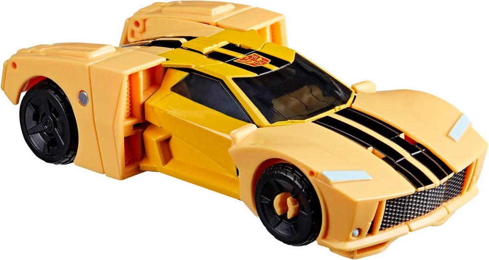 Transformers Earthspark Deluxe Class Bumblebee Toy 12,5 cm große Actionfigur Roboterspielzeug für Kinder ab 6 Jahren Actionfiguren Naty Shop