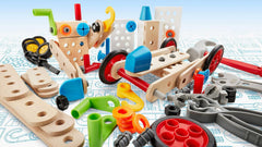BRIO Builder 34587 Box 136 TLG. - Das kreative Konstruktionsspielzeug aus Schweden - Der ideale Einstieg in die Welt des Bauens und Bastelns - Für Kinder ab 3 Jahren
