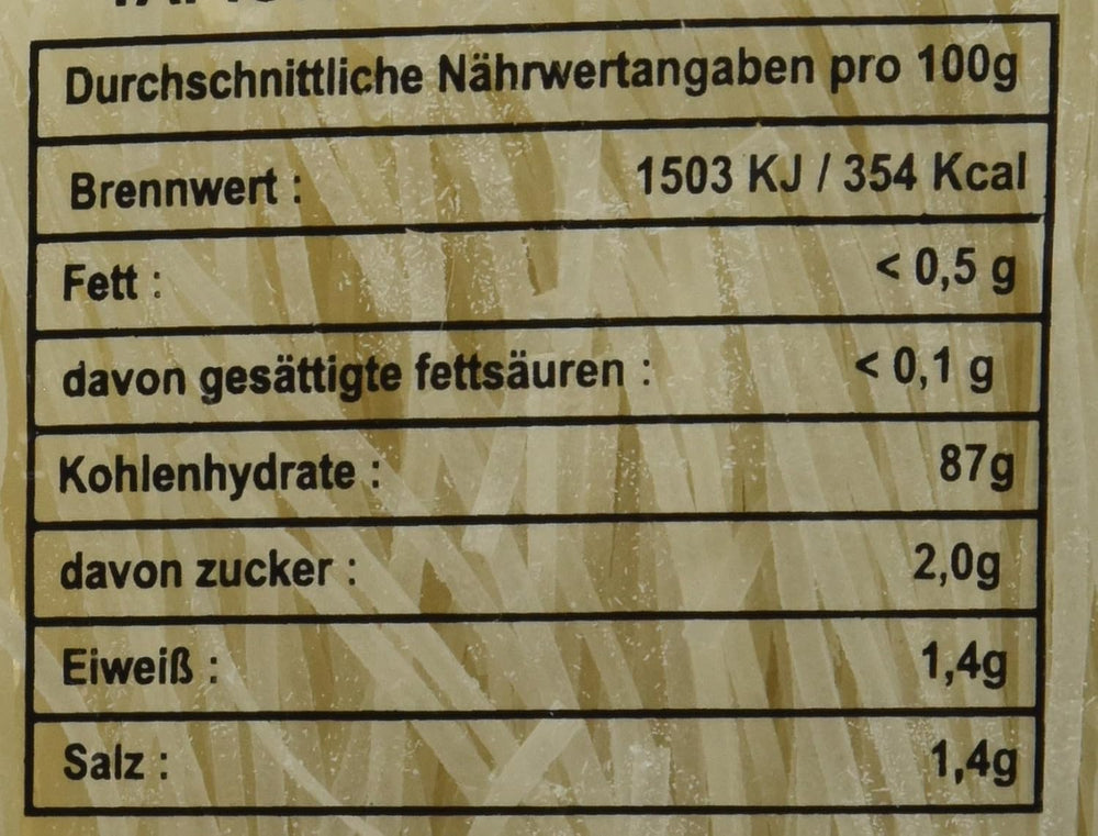Reisnudeln mit Tapioka 2,5 mm (Huû tieáu nam vang) (1 x 400 g)