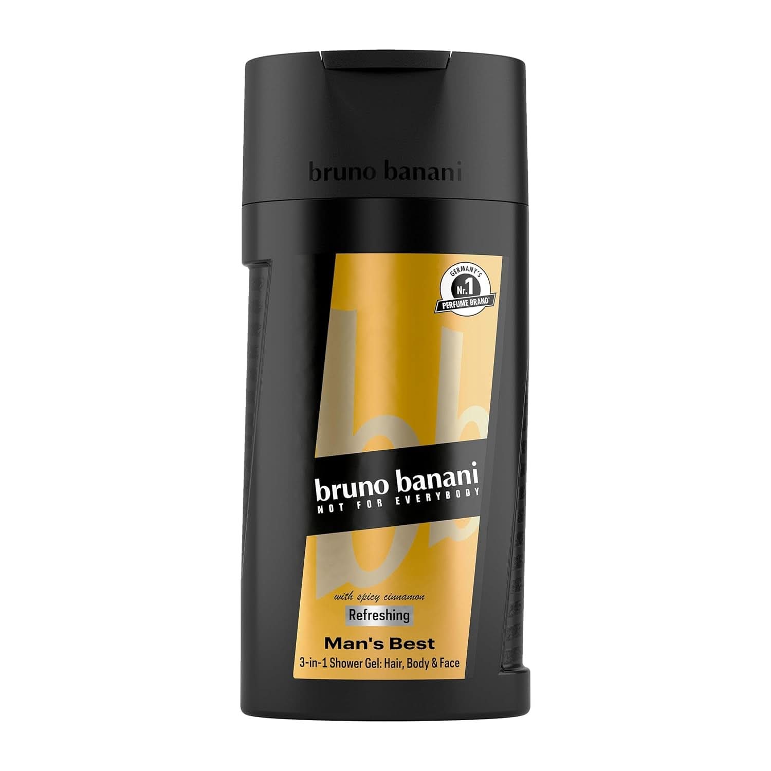 Bruno Banani Loyal Man gel de duș 3 în 1 pentru corp, păr și față, bărbați, 250 ml Duș și baie Naty Shop 250 ml Piper roz