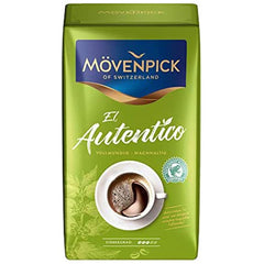 Boabe de cafea Mövenpick El Autentico, corpolente, sustenabile, 500g