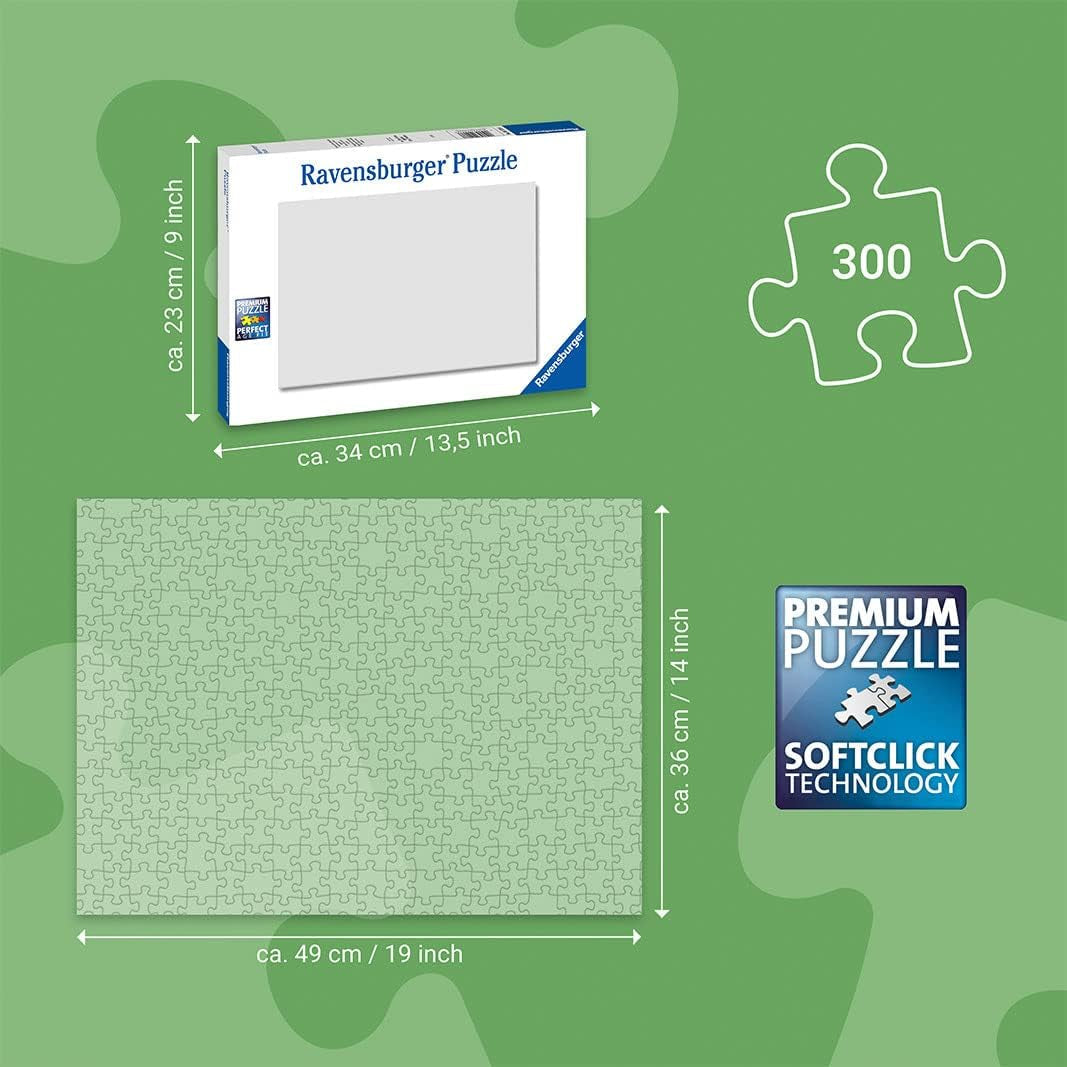 Puzzle pentru copii Ravensburger - 13226 Sistemul solar - Puzzle spațial pentru copii de peste 9 ani, cu 300 de piese în format XXL Puzzle Naty Shop