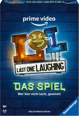 Ravensburger 27524 - Last One Laughing - Das Partyspiel zur Serie, LOL-Spiel für 3-8 Spieler ab 14 Jahren, 350+ Aufgaben für die „Don't Laugh“-Herausforderung, das lustige Kartenspiel zu den LOL-Staffeln 1, 2, 3 und 4