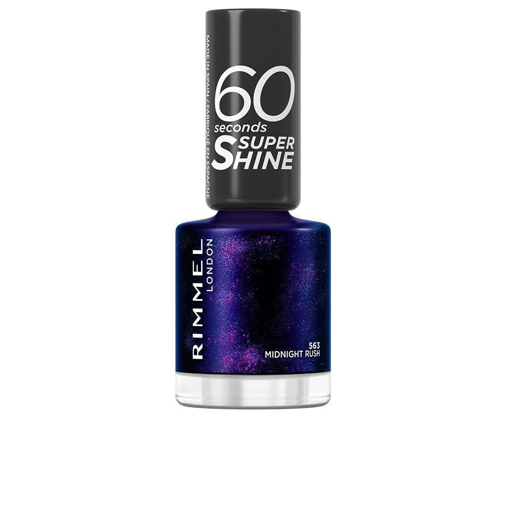 Oja 60 Seconds Super Shine, 563 Midtnight Rush, 8 ml