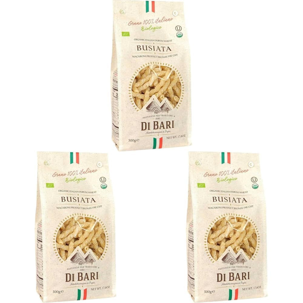 Paste Busiata organice, 0,5 kg