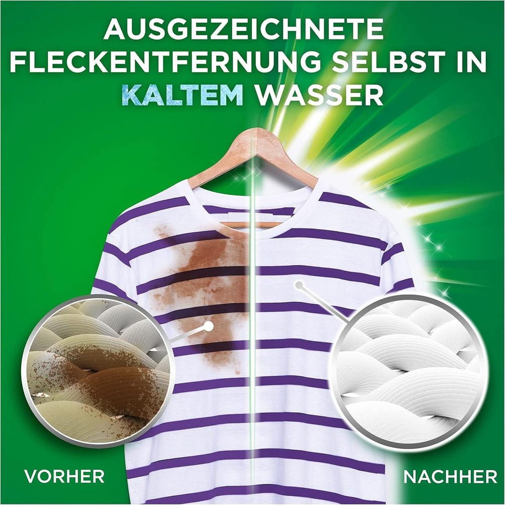 Ariel Allin1 PODS, Color+ Flüssigwaschmittel-Kapseln 53 Waschgänge, hervorragende Fleckenentfernung beim ersten Waschgang Waschmittel Rufe Naty Shop