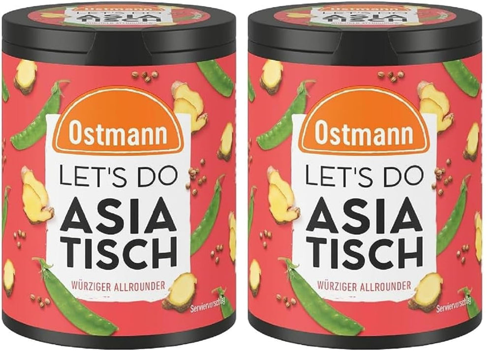Ostmann Gewürze - Let's Do Fisch Allrounder | Gewürzsalz für Bratfisch, Flammlachs und Meeresfrüchte | Würziger Allrounder mit Senf, Zitrone und Dill | 85 g in recyclebarer Metalldose