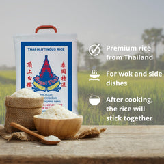ROYAL THAI RICE - Klebreis - 1 x 10 KG