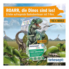 Tetesept Kids Dino - Badezusatz für Kinder, Schaum, färbt das Wasser grün, 40 ml Naty Shop