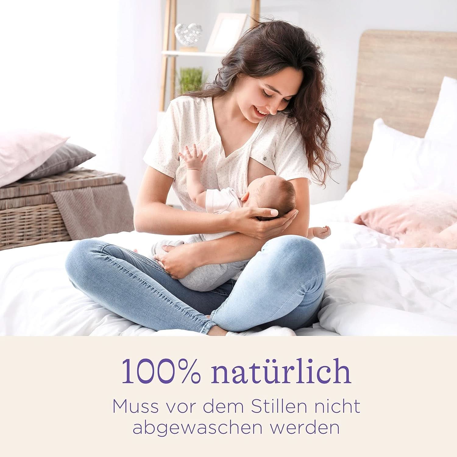 Lansinoh HPA Lanolin Brustwarzensalbe, 10 Ml - 100% Natürlich - Beruhigt & Schützt Beanspruchte Brustwarzen - Klimaneutral, 10940, Farblos Accesorii Hrana si Alaptare Bebe Naty Shop