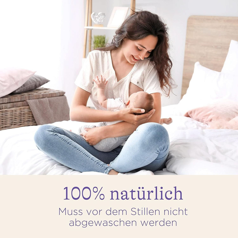 Lansinoh HPA Lanolin Brustwarzensalbe, 10 ml – 100 % natürlich – Beruhigt & Schützt Beanspruchte Brustwarzen – Klimaneutral, 10940, Farblos Zubehör Essen und Stillen Baby Naty Shop