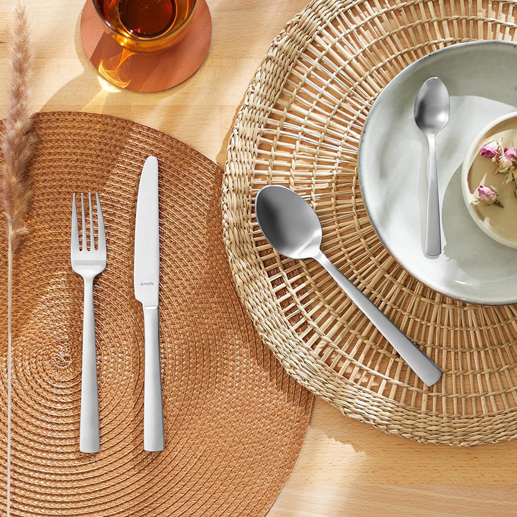 Tăieții Amefa Ventura setează 6 persoane, 24 de părți, oțel inoxidabil 18/0, Bucatarie Naty Shop