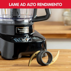 Robot Multifunktion, 8 Accessoires, 6 Vitessen, Doubleforce, FP821811 Multifunktionale Küchenmaschine, Kunststoff, Schwarz Mutter und Kind Naty Shop