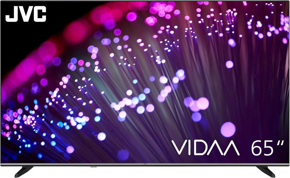 Televizor JVC LT-40VF4455 de 40 de inci, televizor Full HD cu diagonală de ecran de 102 cm și tuner triplu integrat, televizor LED negru