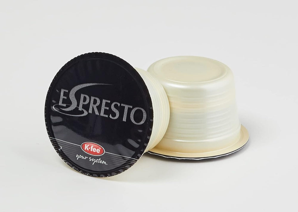 Kaffeekapseln Belcanto – Lungo Intensität 4/12, kompatibel mit K-fee, RFA zertifiziert, 96 Kapseln (Packung mit 2)