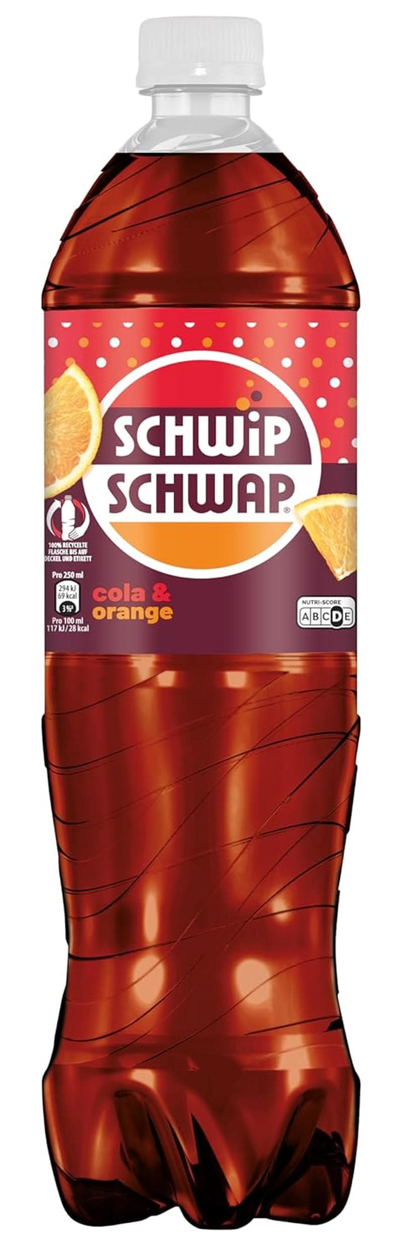 SCHWIPSCHWAP, Das Original – Koffeinhaltiges Cola-Erfrischungsgetränk mit Orangen, Set 6 x 1,25 Liter. Alkoholfreie Getränke Naty Shop Classic Version
