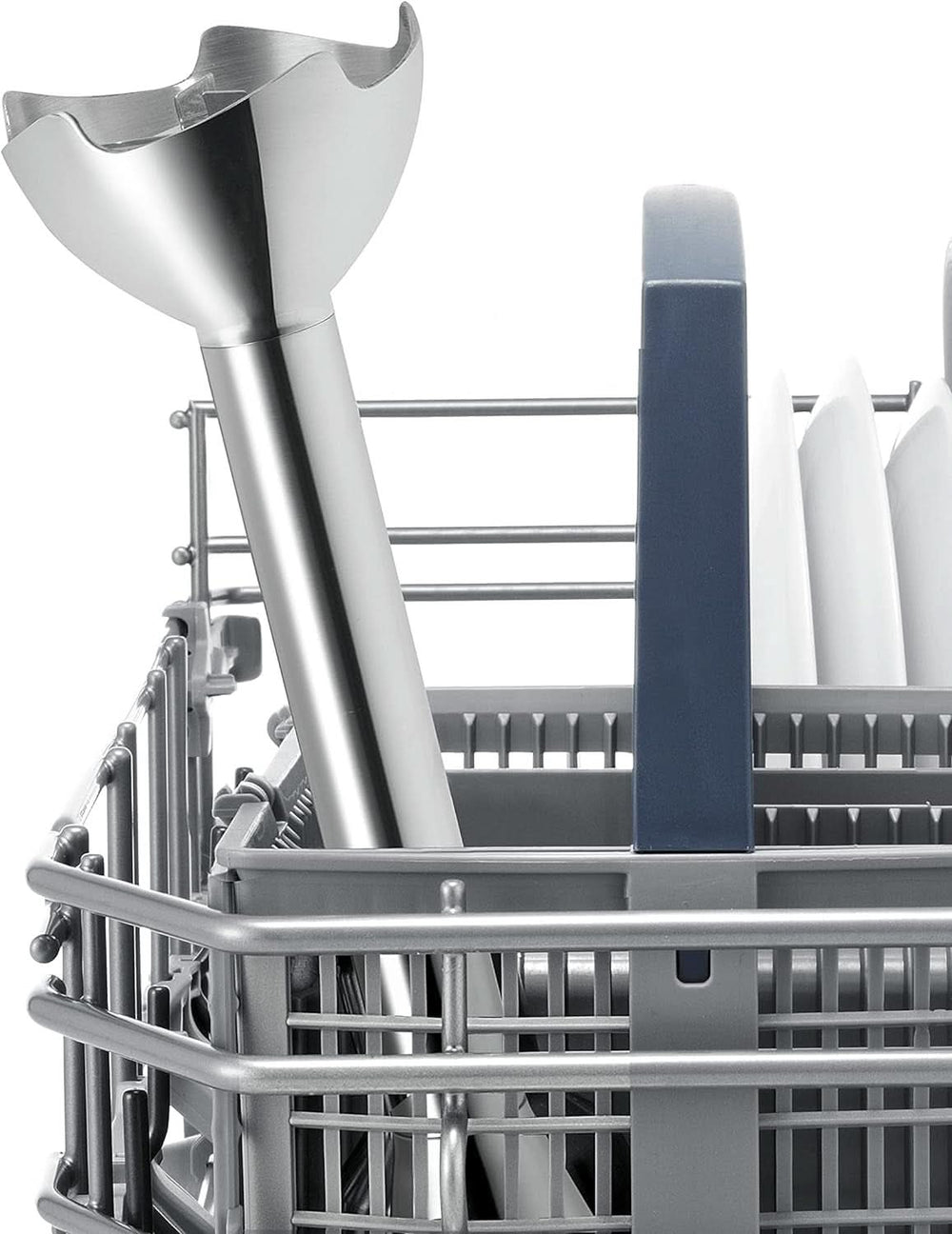 Haushaltsgeräte MSM6B500 Standmixer, 350 W, Silber/Weiß Kitchen Naty Shop