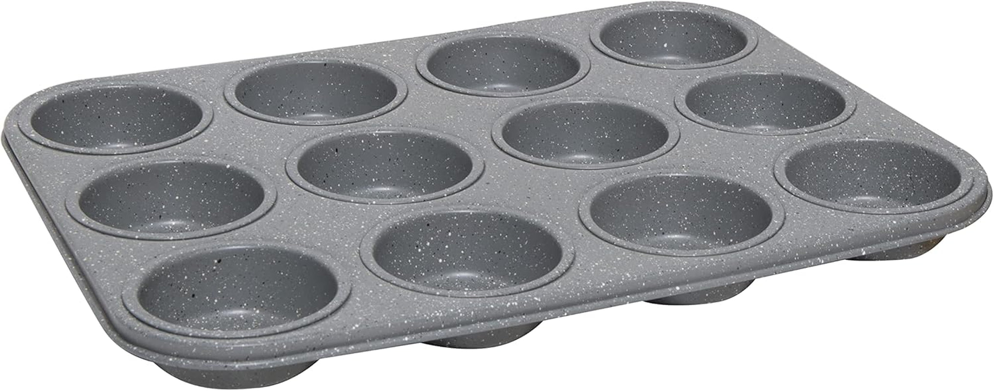 Masterchef MCA-MUF Muffinform Für 12 Cupcakes Muffinblech Aus Karbonstahl, Stainless Steel, Stahl Matrite si tavi pentru copt Naty Shop
