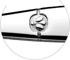 Lou Laguiole Jet – 24-teiliges Besteckset, polierter Stahl, Küche Naty Shop