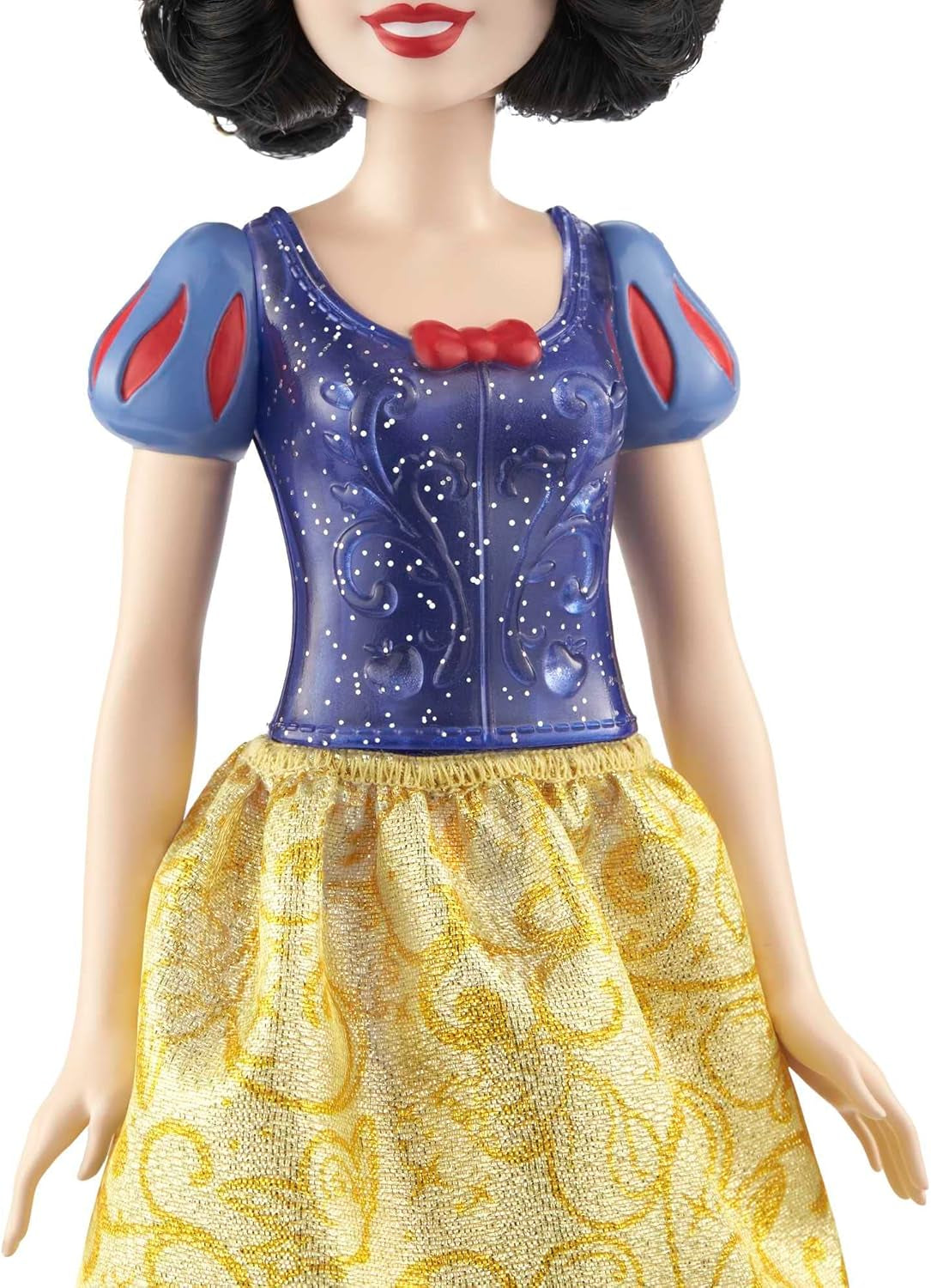 Mattel Disney Princess Toy, păpușă mobilă Albă ca Zăpada, cu haine strălucitoare și accesorii, inspirată de filmul Disney, cadou pentru copii, HLW08 Papusi Naty Shop