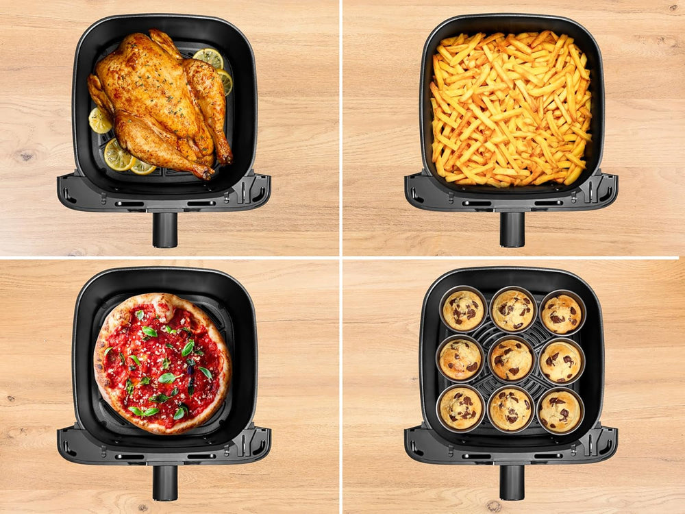 Tefal Easy Fry Mega Heißluftfritteuse, 7,5 Liter Fassungsvermögen, bis zu 8 Personen, EY8558E0 Haushaltsgeräte Naty Shop