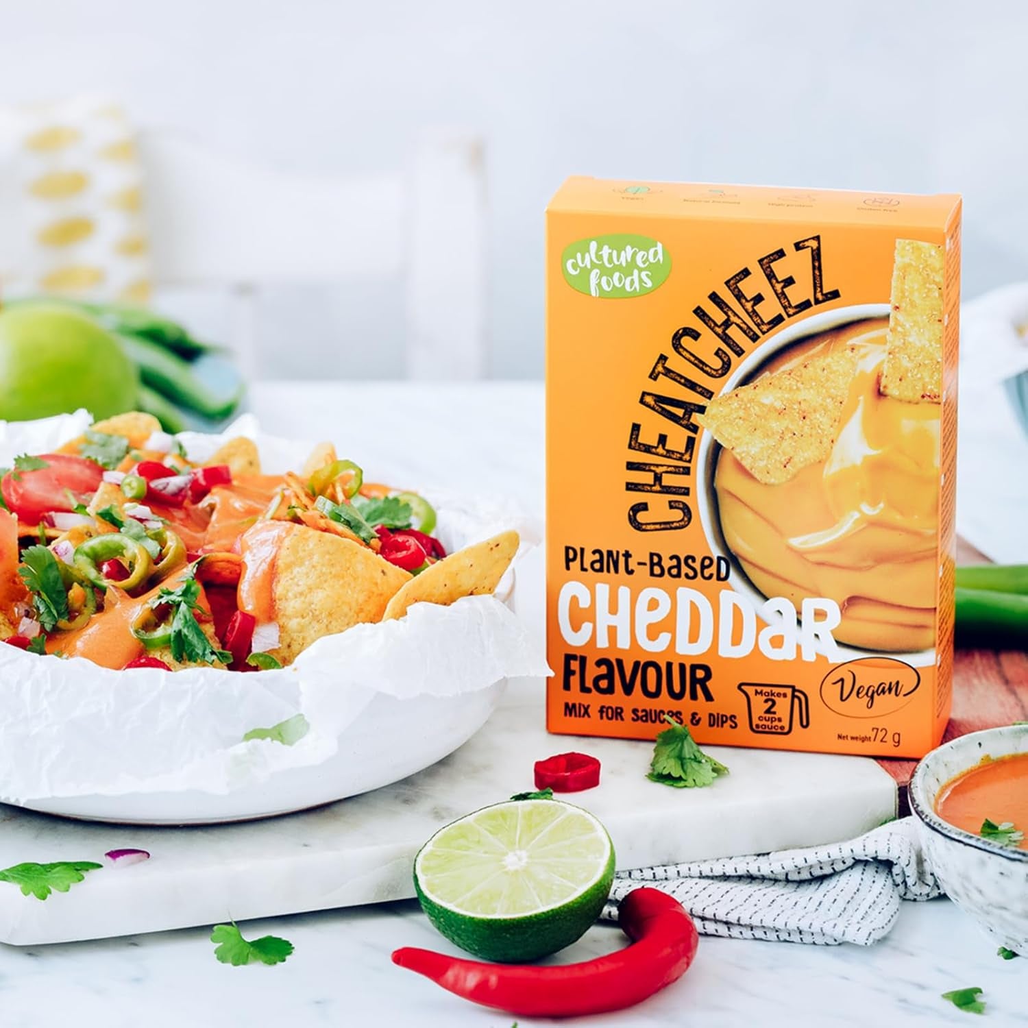 Cultured Foods Vegan 3er Set Vegan Mac And Cheese, Gouda Sauce, Cheddar Sauce, Laktosefrei Glutenfrei MAC & CHEEZ CHEATCHEEZ