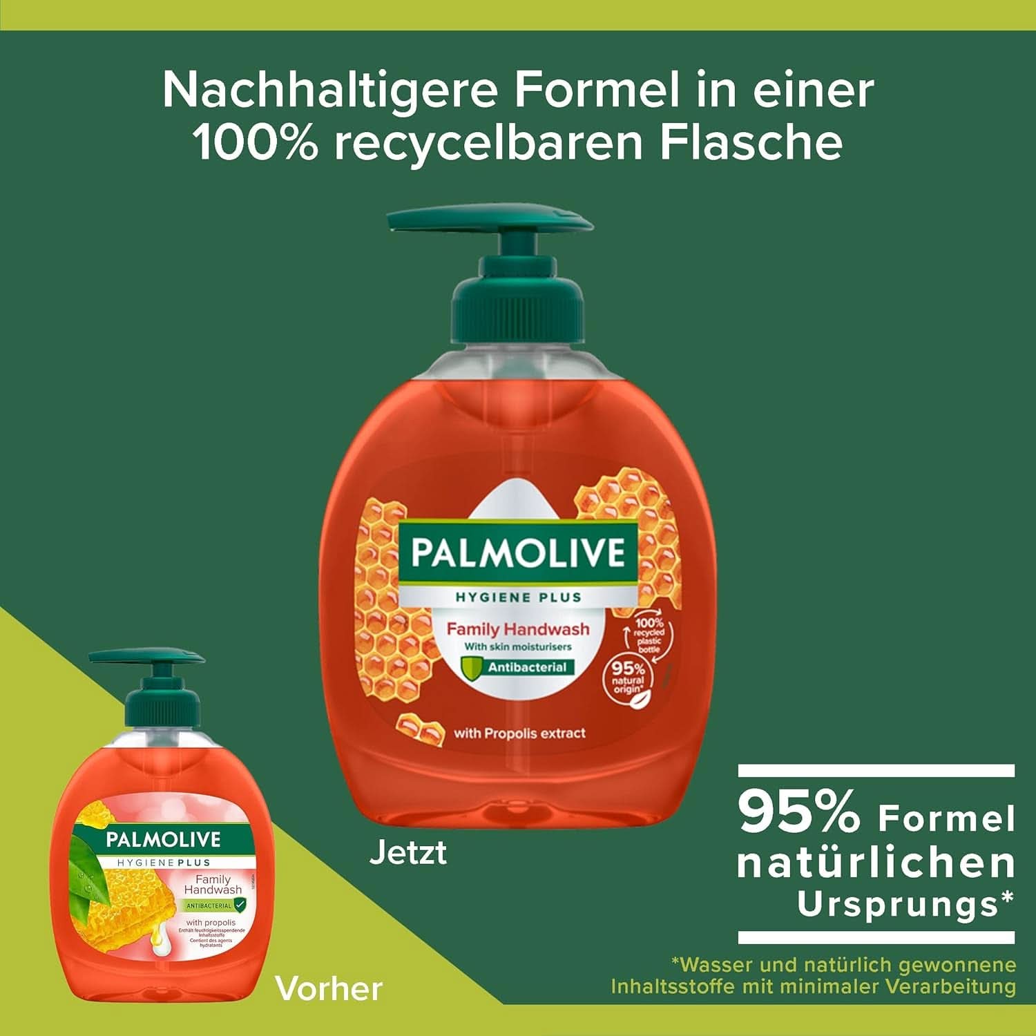 Palmolive, Flüssigseife zur sanften Handreinigung, Set 6 x 300 ml Dusche und Bad Naty Shop