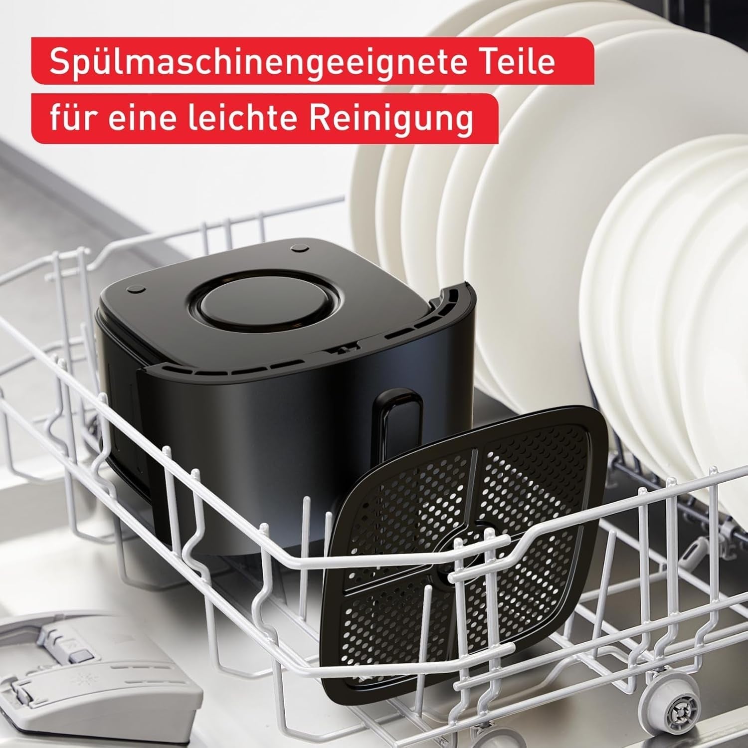 Tefal Easy Fry Max EY2458, 5 Liter, Heißluftfritteuse, 10 automatische Kochprogramme, digitaler Touchscreen Haushaltsgeräte Naty Shop