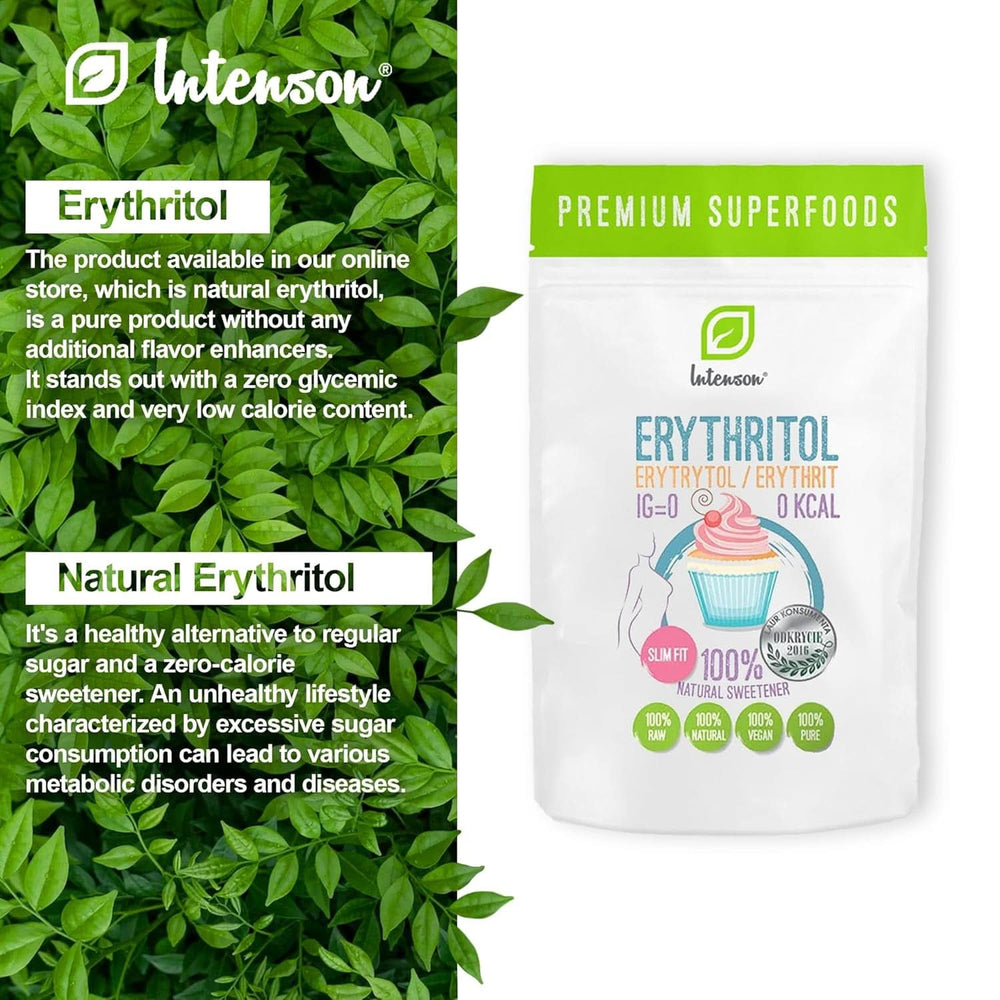 Erythritol – Natürliche Zuckeralternative, 2 kg Süßstoffe Naty Shop